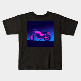 Art of a 2 stroke Motorcycle Kids T-Shirt